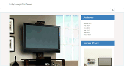 Desktop Screenshot of holyhunger.com