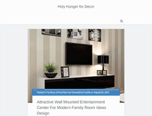 Tablet Screenshot of holyhunger.com